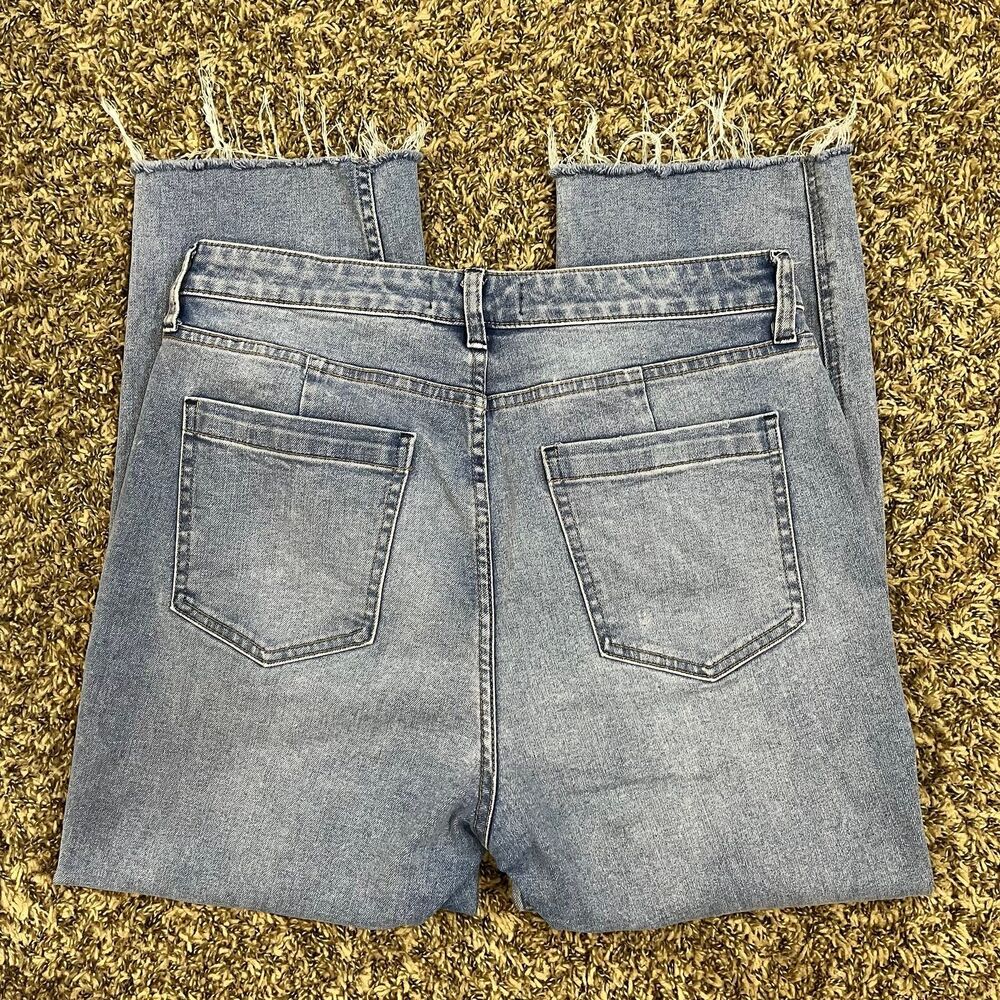 Free People We The Free CRVY High-Rise Vintage Stovepipe Jeans size 31 - Picture 4 of 7